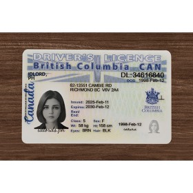 British Columbia Fake IDs (2025 Version)