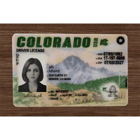 Colorado Fake Dirvers Licence (2025 version)
