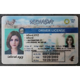 Nevada Fake Dirvers Licence