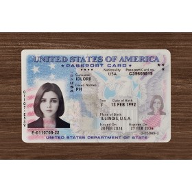 Fake Passport Card